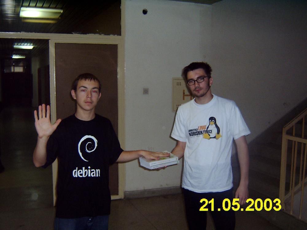 LugZe članovi na Mašinskom fakultetu, 21.05.2003.